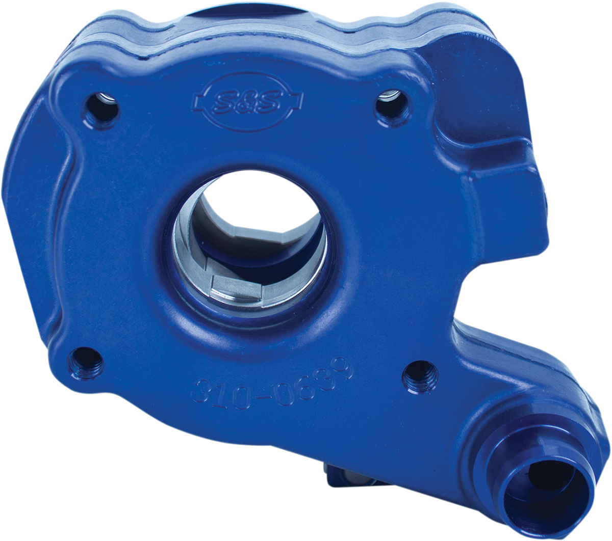 S&S Blue TC3 Chain Gear Oil Pump 2006-2017 Harley Dyna Touring Softail Rocker