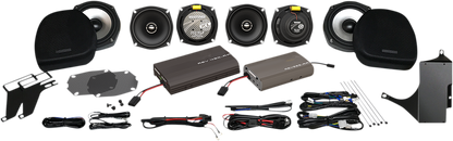 Hogtunes Ultra 6 Pack XL Speaker & Amp Kit 2005-2013 Harley FLHTCU FLHTCUTG