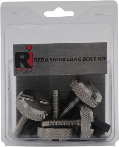 Reda Gray Rear Hard Saddleback Locking Kit 1983-22 Harley Touring FLHX FLHR FLTR