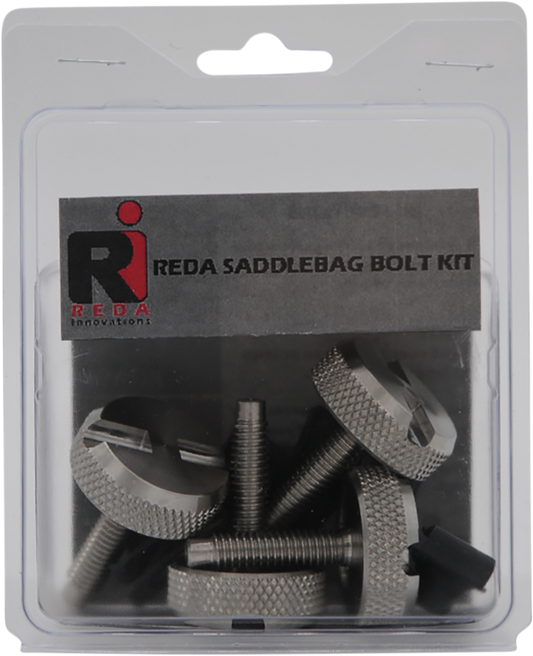 Reda Gray Rear Hard Saddleback Locking Kit 1983-22 Harley Touring FLHX FLHR FLTR