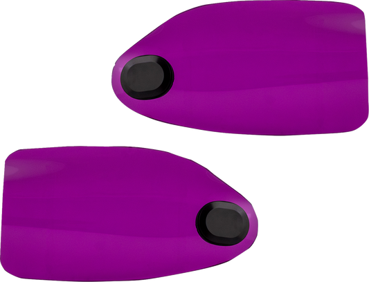 Klock Werks Purple Kolor Flare Hand Guards for 14-25 Indian Challenger Chieftain