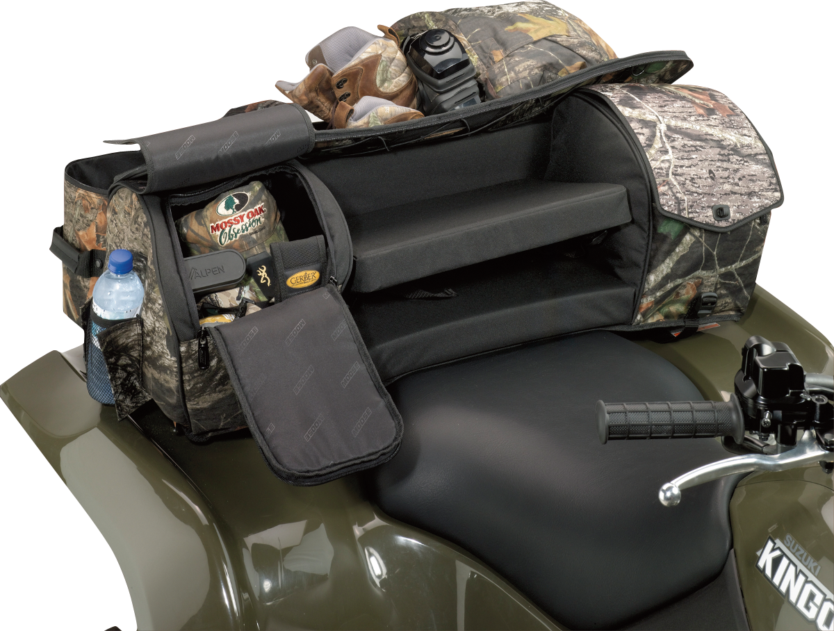 Moose Camo 37" x 19" x 12" Rear Ridgetop ATV Storage Rack Bag & Foam Seat