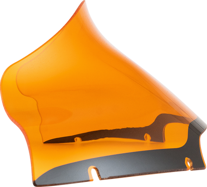 Klock Werks Kolor Flare 9" Orange Windshield fits 2015-23 Harley Road Glide FLTR