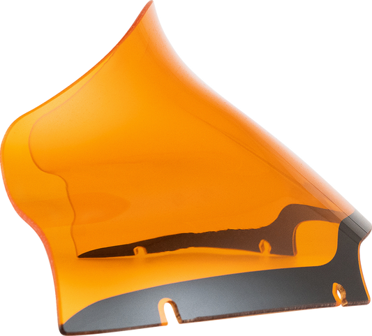 Klock Werks Kolor Flare 9" Orange Windshield fits 2015-23 Harley Road Glide FLTR