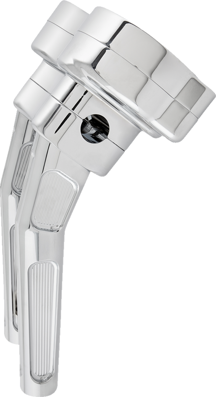 Arlen Ness Method 10" Chrome Kickback Handlebar Riser for 2015-2025 Road Glide