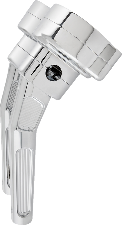 Arlen Ness Method 10" Chrome Kickback Handlebar Riser for 2015-2025 Road Glide