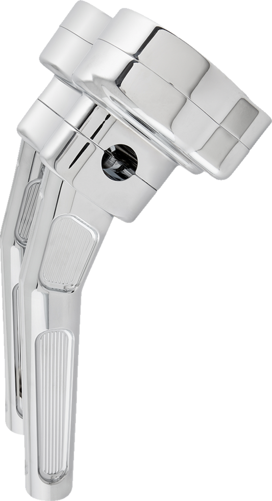 Arlen Ness Method 10" Chrome Kickback Handlebar Riser for 2015-2025 Road Glide