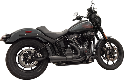 Bassani Ripper 2-1 Black Exhaust System for 2025-2026 Harley Softail FXBB FXLRS