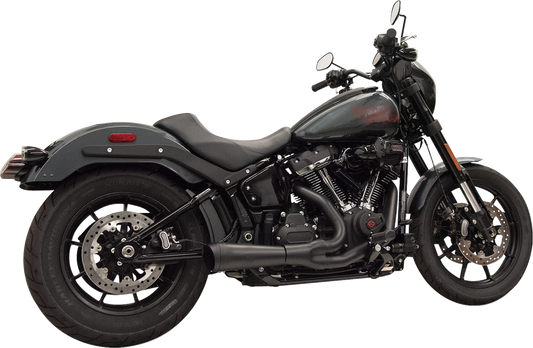 Bassani Ripper 2-1 Black Exhaust System for 2025-2026 Harley Softail FXBB FXLRS
