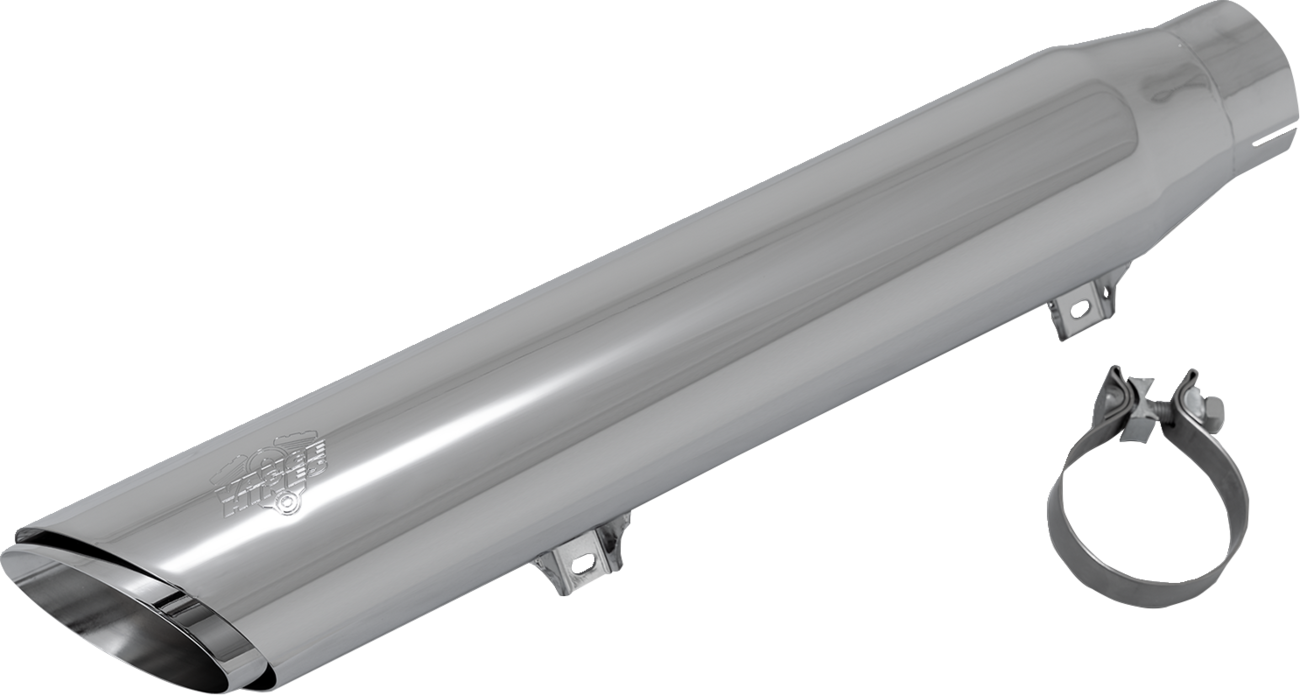 Vance & Hines Twin Slash Chrome 4" Slip On Muffler for 2025 Harley Softail 16750