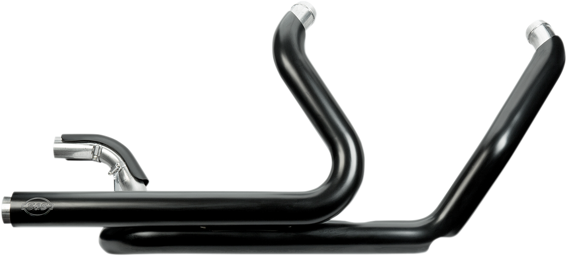 S&S Power Tune Black Head pipes for 2017-2022 Harley Davidson Touring FLHX FLHR