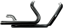 S&S Power Tune Black Head pipes for 2017-2025 Harley Davidson Touring FLHX FLHR