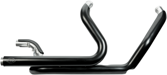 S&S Power Tune Black Head pipes for 2017-2022 Harley Davidson Touring FLHX FLHR