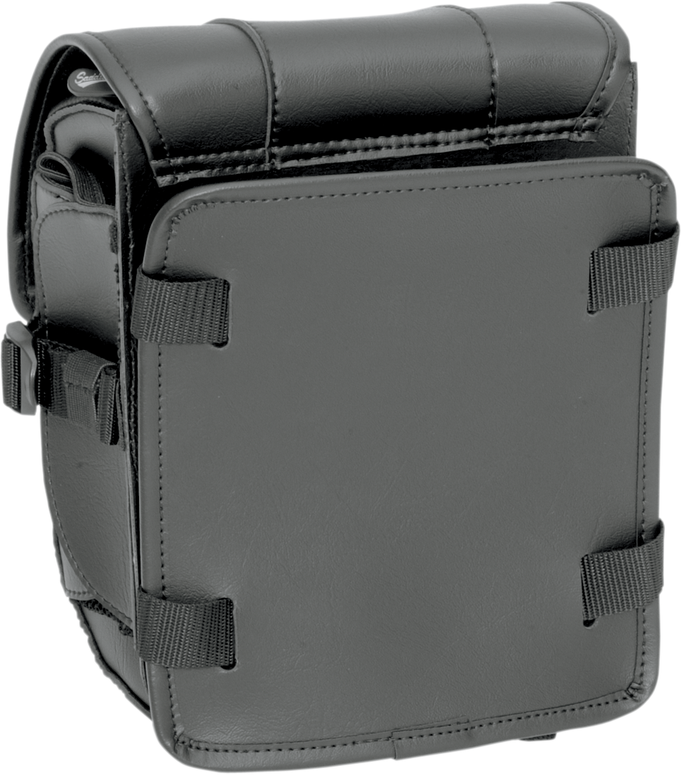 Saddlemen Cruis'n Deluxe Black Sissy Bar Storage Bag Pouch for Harley Davidson
