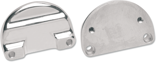 Drag Specialties Chrome Front Fender Adapters 80-13 Harley Touring FLHR FLHX FLT