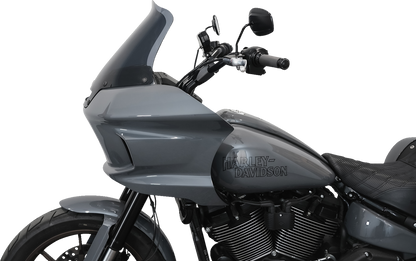 Klock Werks 10" Flare Dark Smoke Windshield for 2022-2024 Harley Softail FXLRST