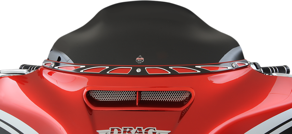 Klock Werks Round Fairing Vent Screen for 2014-2023 Harley Electra Street Glide