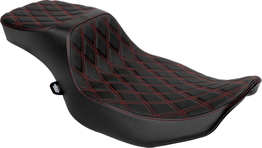 Drag Specialties Extended Reach Predator III Seat for 2023-2025 Harley Touring