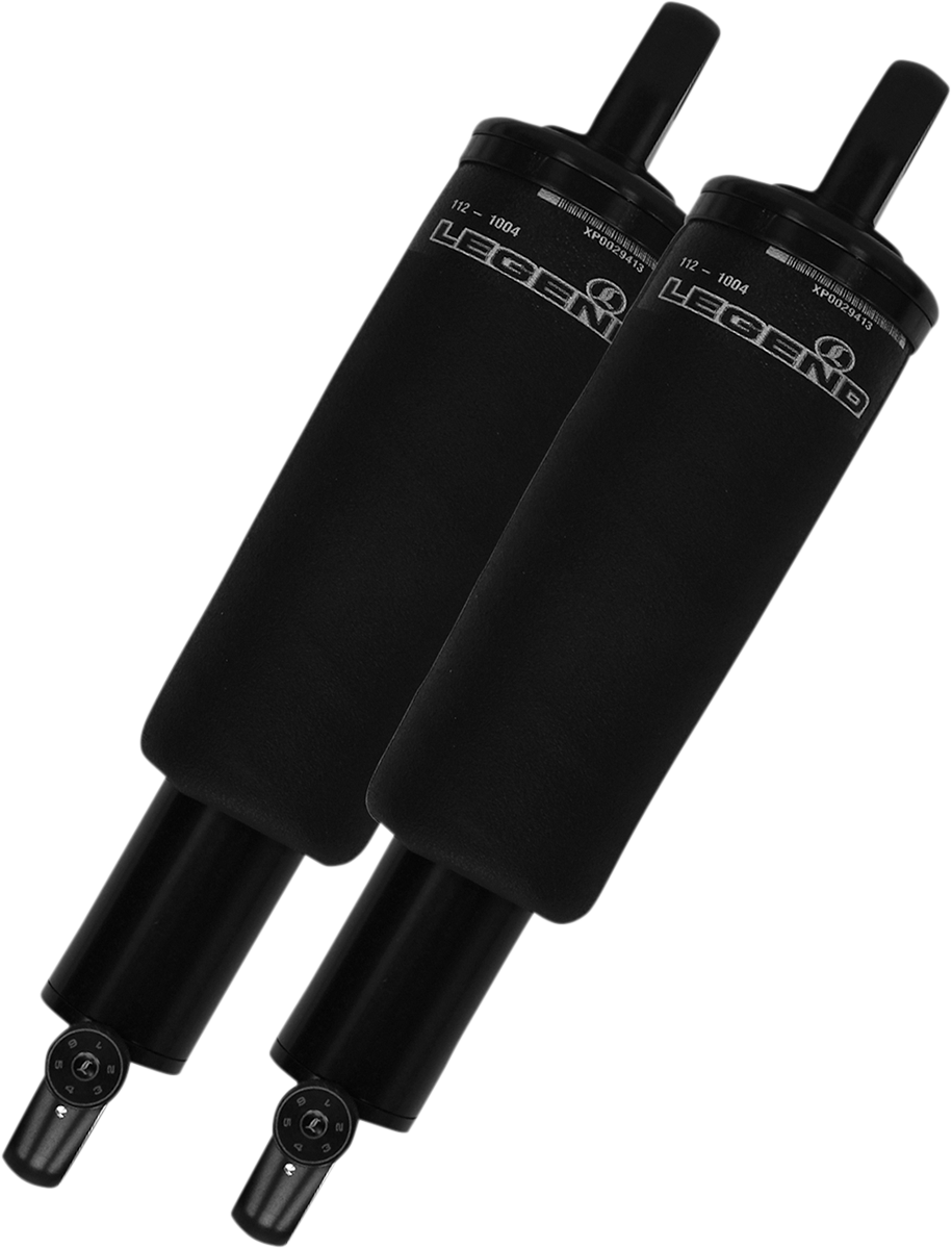 Legend Air A Rear Adjustable Air Suspension Shocks 2006-2017 Harley Dyna FXDF