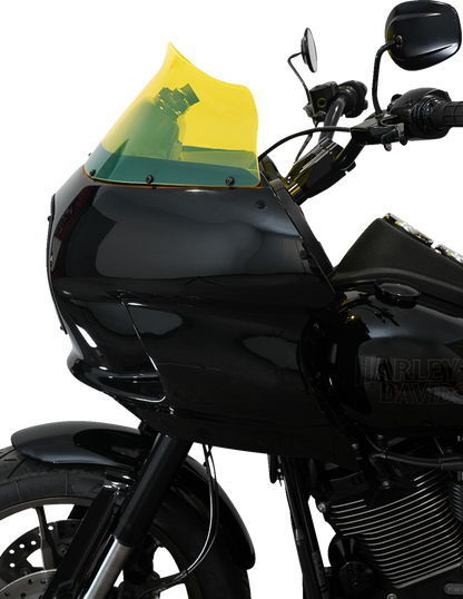 Klock Werks Kolor Flare 9" Yellow Ice Windshield fits Harley FXRP Style Fairing