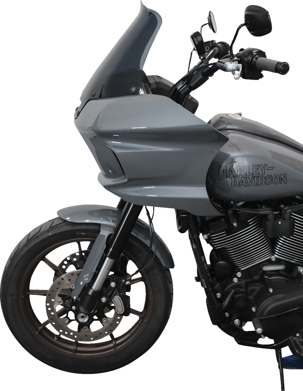 Klock Werks 10" Flare Dark Smoke Windshield fits 2022-2024 Harley Softail FXLRST