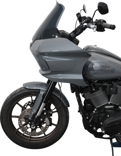 Klock Werks 10" Flare Dark Smoke Windshield fits 2022-2024 Harley Softail FXLRST