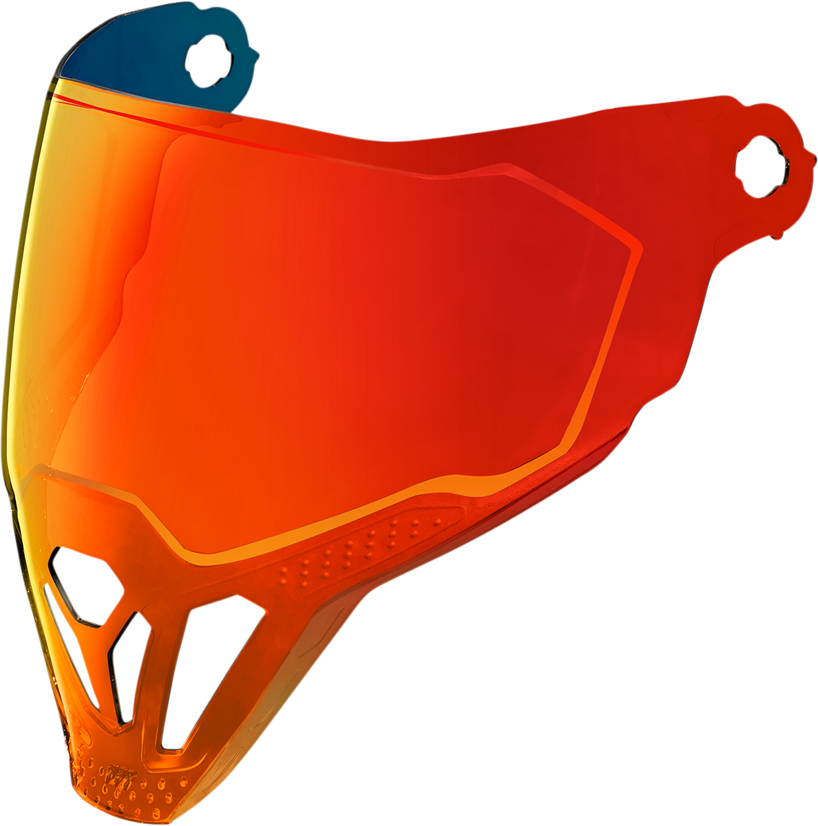 Icon Airflite Forceshield Full Face Motorcycle RST Red Replacement Helmet Shield
