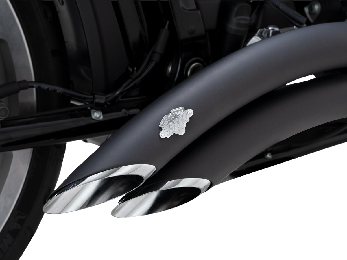 Vance & Hines Big Radius 2-2 Black Exhaust System fits 2025-2026 Harley Fat Boy