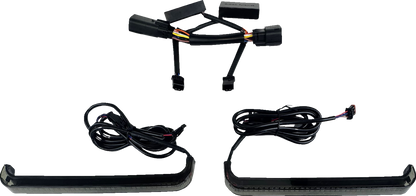 Custom Dynamics Low Profile Smoke Saddlebag Lights for 2026 Harley Touring
