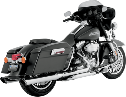 Vance & Hines Twin Slash Slip-On Mufflers fits 1995-2021 Harley Touring 16763