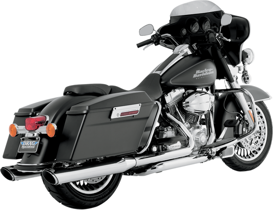 Vance & Hines Twin Slash Slip-On Mufflers fits 1995-2021 Harley Touring 16763