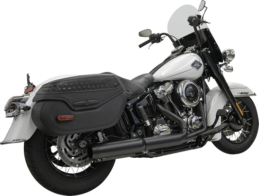 Bassani 4" Black Slip On Muffler fits 2025 Harley Softail FLHC FXBB FXLRST