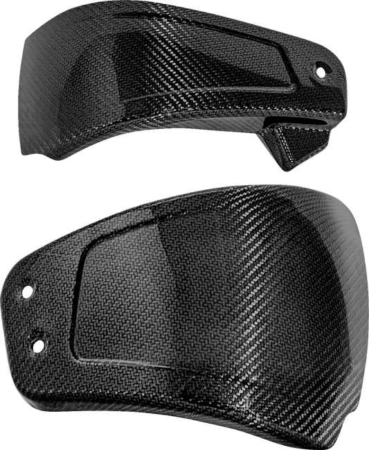 Saddlemen Carbon Fiber Gloss Side Covers fits 2025 Harley Softail FXLR FXBB FXBR