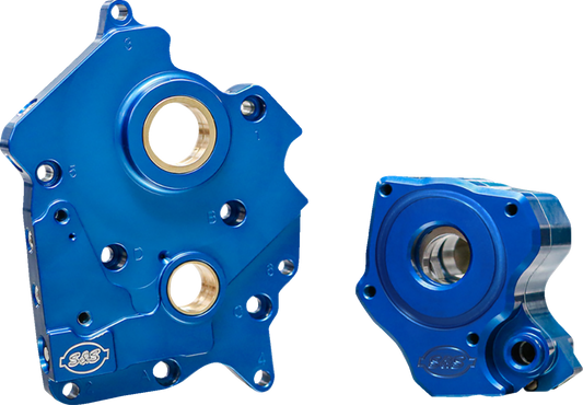 S&S Oil Cooled Cam Support Plate Oil Pump Kit for 2017-26 Harley Touring Softail