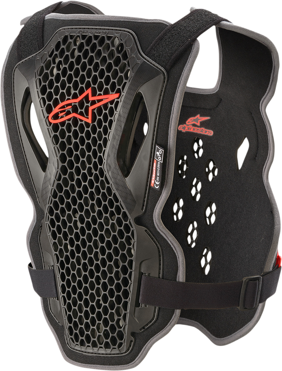 Alpinestars Bionic Action Black Red Unisex Offroad Riding Dirt Bike Roost Guard