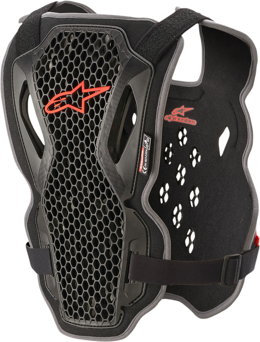 Alpinestars Bionic Action Black Red Unisex Offroad Riding Dirt Bike Roost Guard