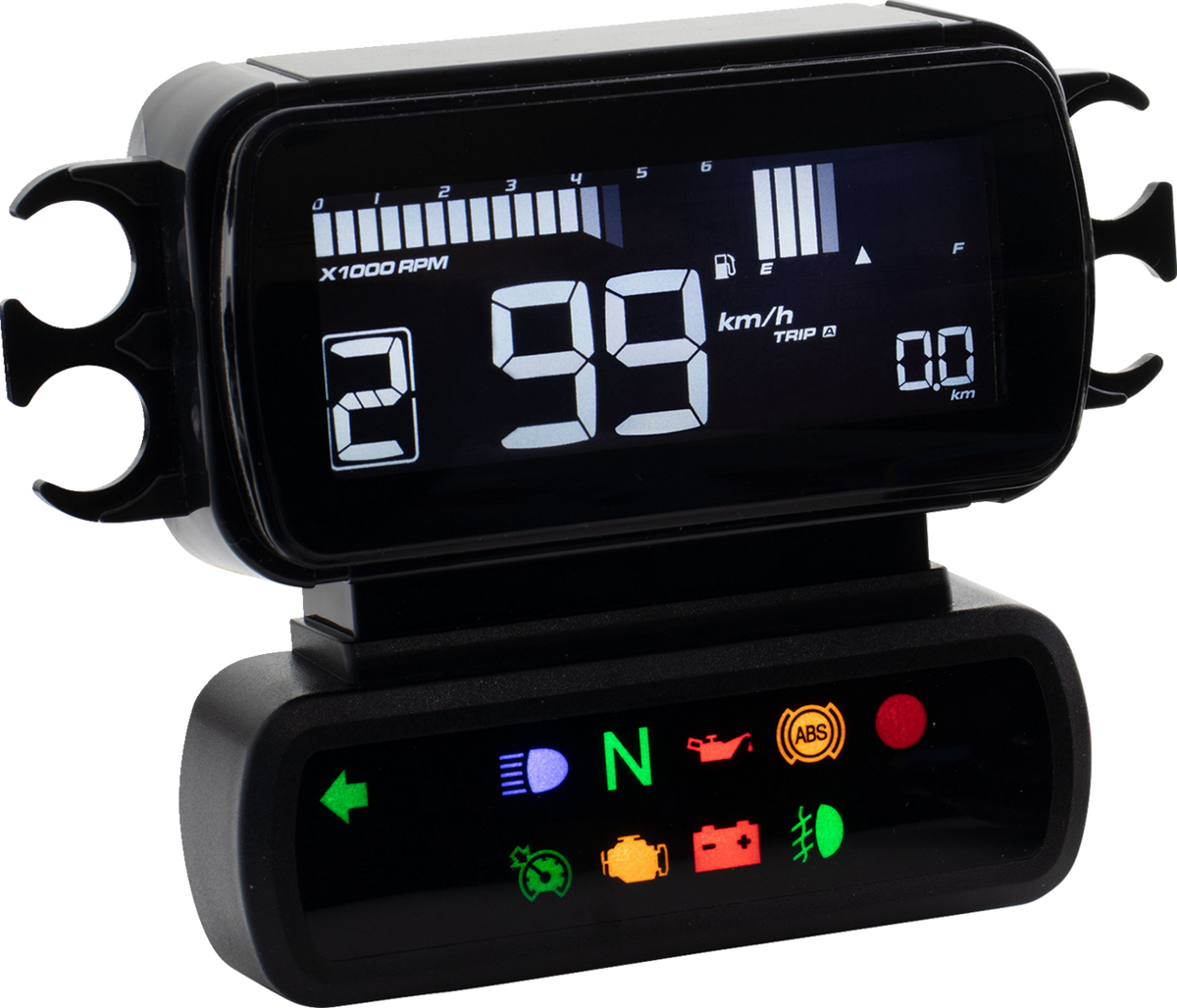 Koso D2 Multifunction LCD Digital Speedometer Gauge for 2011-22 Harley Sportster