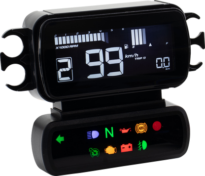Koso D2 Multifunction LCD Digital Speedometer Gauge for 2011-22 Harley Sportster