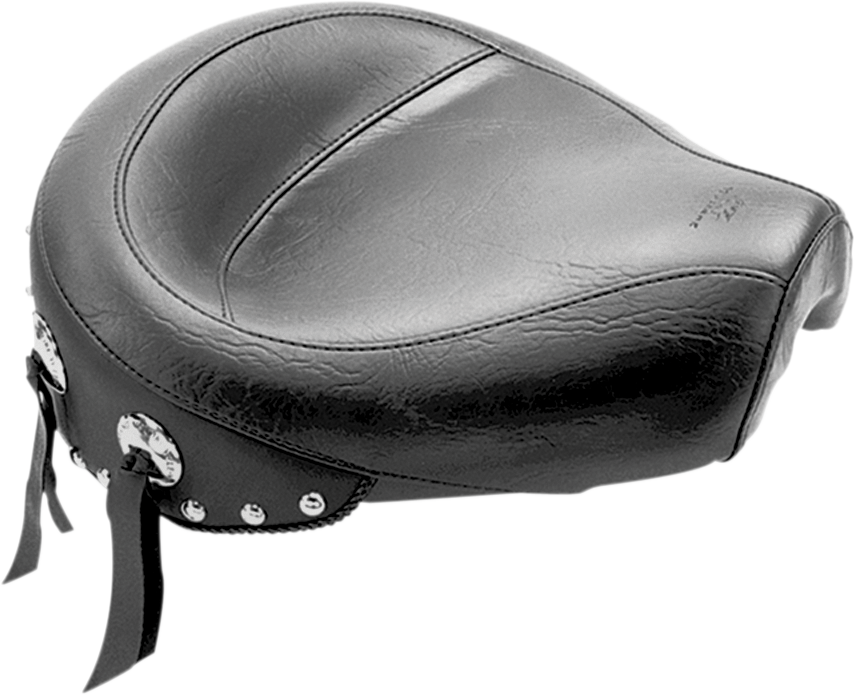 Mustang Vintage Studded Motorcycle Solo Seat 1996-2003 Harley Sportster Roadster