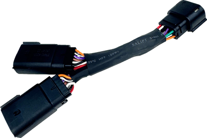 Custom Dynamics P&A Dual-Accessory Y-Splitter Harness for 2023-26 Harley Touring