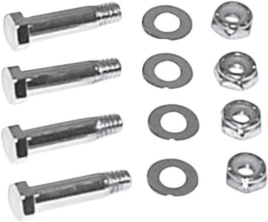 Colony Chrome Floorboard Hinge Bolt Kit 1982-1998 Harley Touring FLHT FLT FLTC