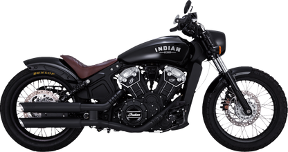 Vance & Hines Black Twin Slash Slip On Mufflers fits 2015-2022 Indian Scout