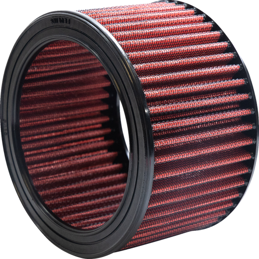 Feuling BA Race Series Replacement Red Round Air Filter for Harley Davidson