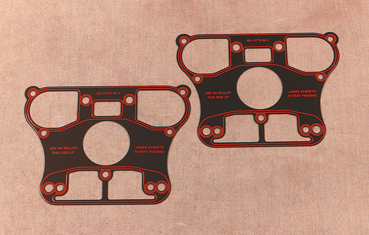 James Gasket Pair Lower Rocker Cover Gaskets for 84-03 Harley Dyna Touring XL