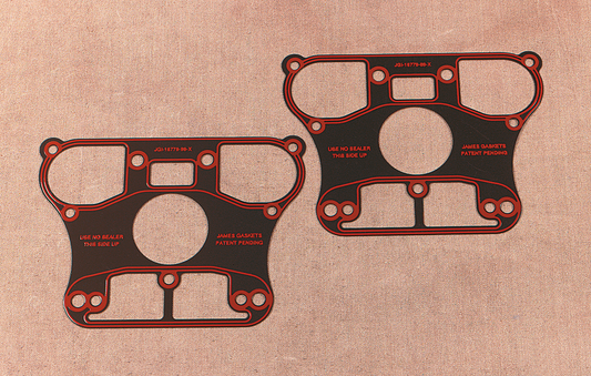 James Gasket Pair Lower Rocker Cover Gaskets for 84-03 Harley Dyna Touring XL