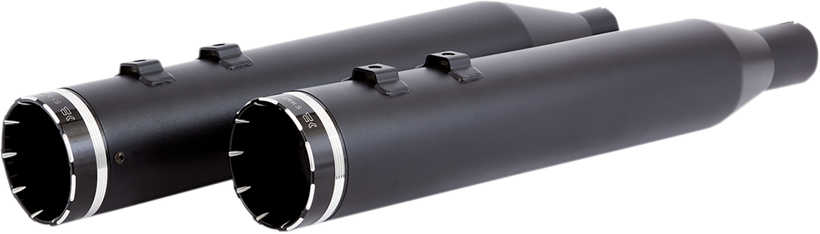 Khrome Werks 4.5" HP-Plus Tracer Slip on Mufflers for 2017-2024 Harley Touring