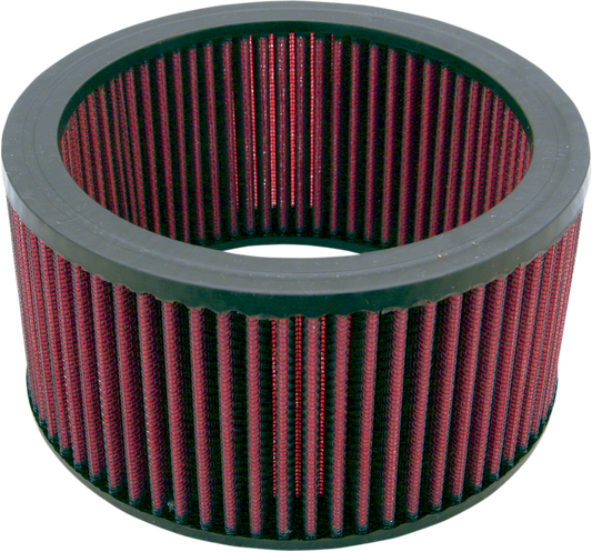 S&S Cycles E&G Carb Gauze Round High Flow Motorcycle Carburetor Air Filter