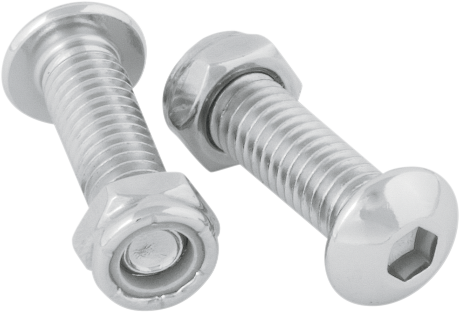 Performance Machine Chrome Contour Footpeg hardware Bolt Kit for Harley