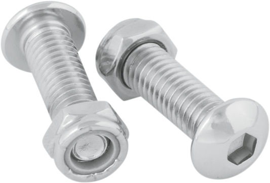 Performance Machine Chrome Contour Footpeg hardware Bolt Kit for Harley