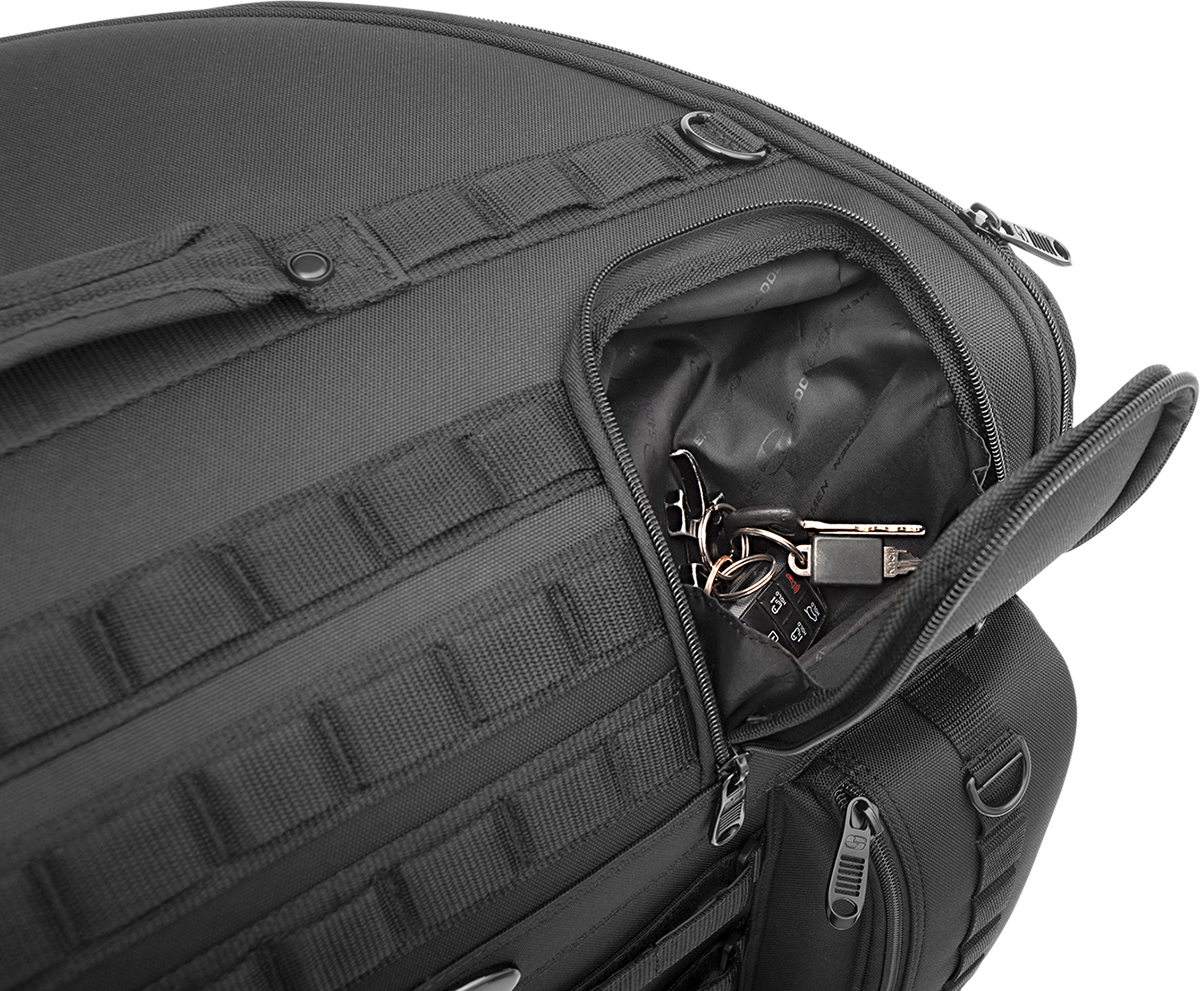 Saddlemen BR4100 Tactical Textile Rear Back Seat Bag Luggage Harley Davidson